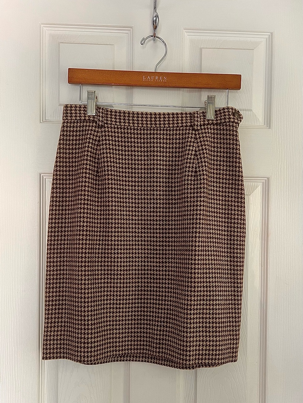 Ralph Lauren Women’s Straight Woolen Skirt Size 10